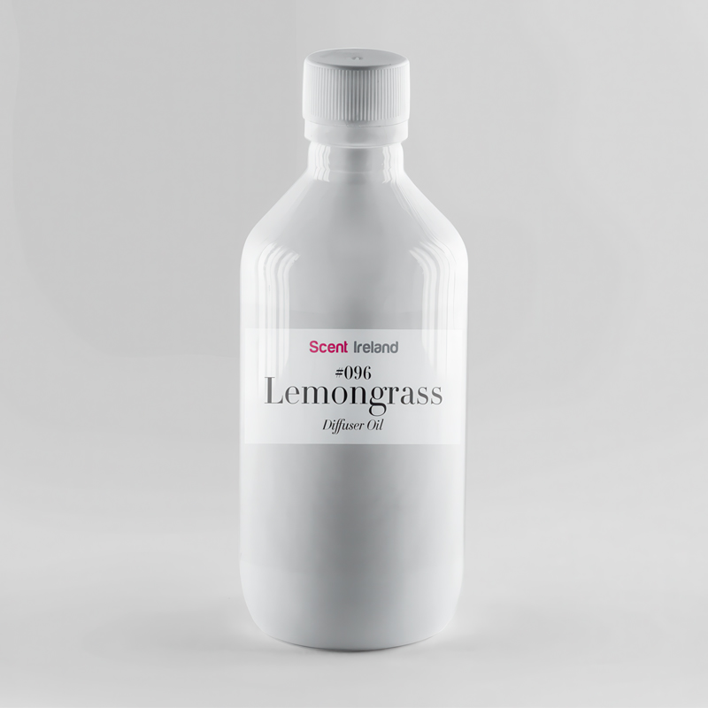 Lemongrass diffuser oil bottle with citrus scent