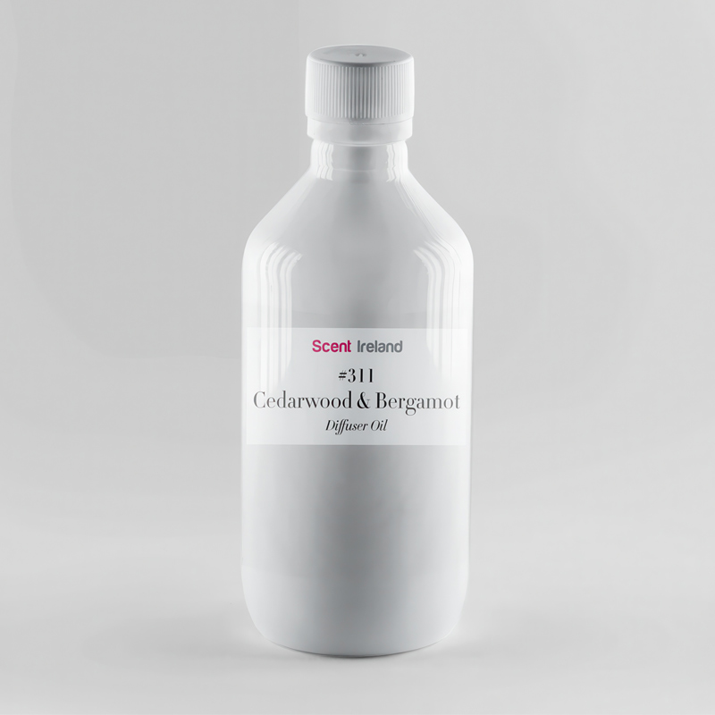 Cedarwood oil with bergamot for electric diffusers