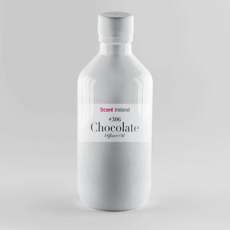 Chocolate fragrance oil bottle for electric diffusers