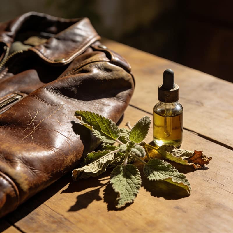 Classic Leather & Patchouli Diffuser Oil · No. 092