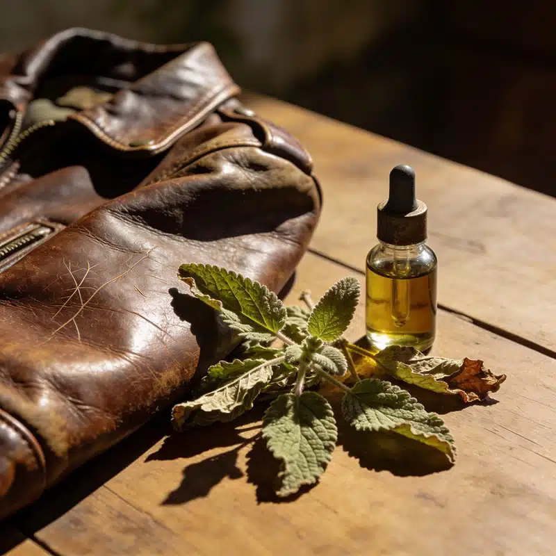 Classic Leather & Patchouli Diffuser Oil · No. 092