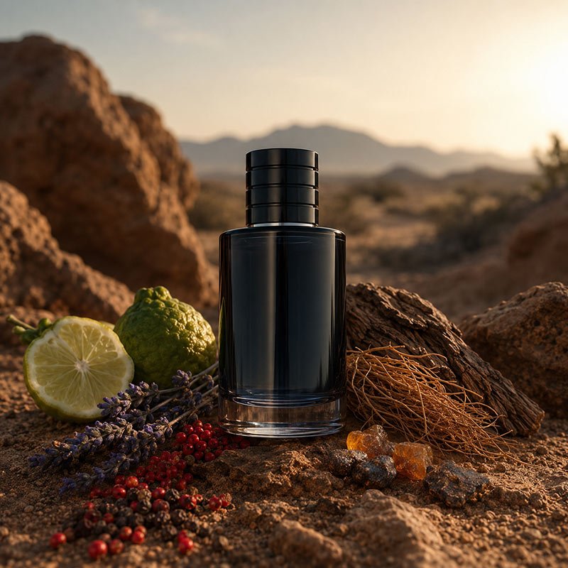 Sauvage inspired diffuser oil with bergamot, pepper and smoky woody notes