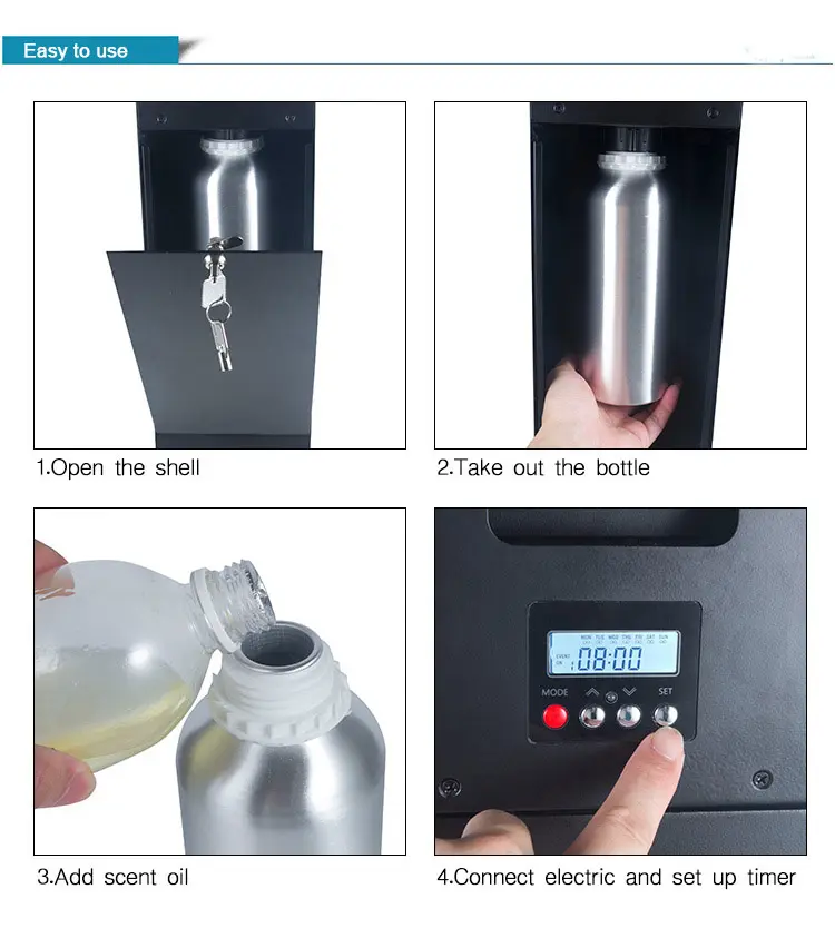 Commercial Scent Machine for Business | 1000ml Professional Fragrance Diffuser Tower - Image 4