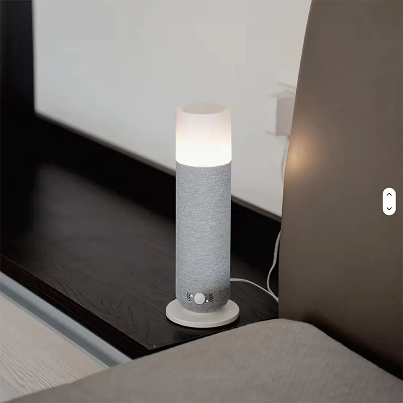 USB-C mains powered mini tower scent diffuser with soft ambient light
