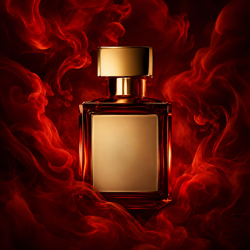 Baccarat Rouge 540 inspired Crystal Rouge Fragrance Oil with amber jasmine saffron cedarwood and musk notes