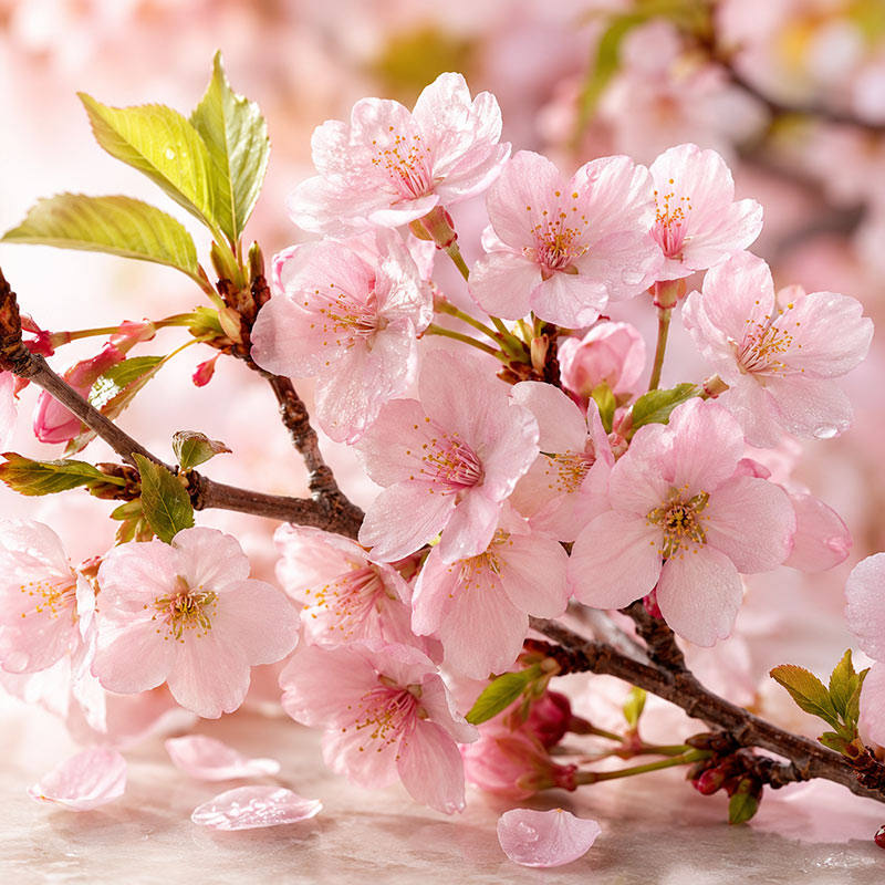 Cherry Blossom Fragrance Oil with floral fruity apple cherry jasmine and white musk notes