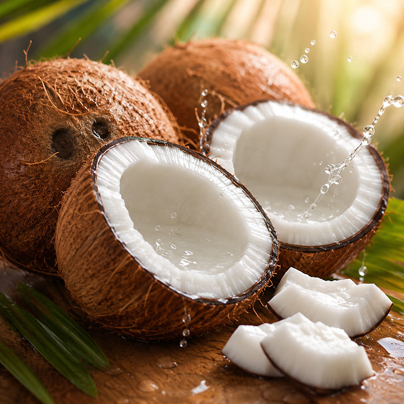 Coconut Fragrance Oil for electric scent diffusers with peach, macadamia and cream notes
