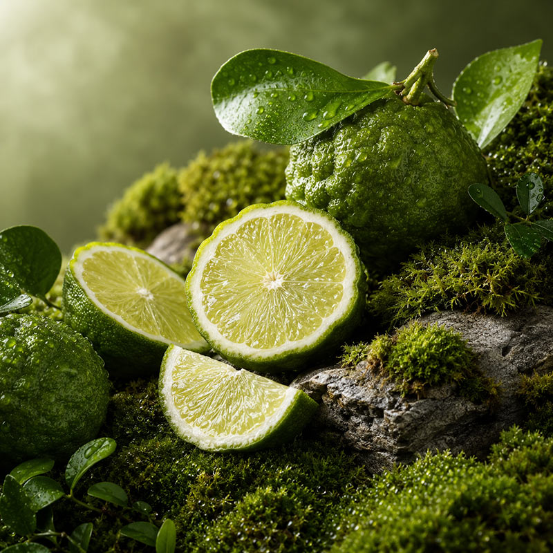 Fresh green moss and bergamot fragrance oil inspired by crisp citrus and earthy woodland notes