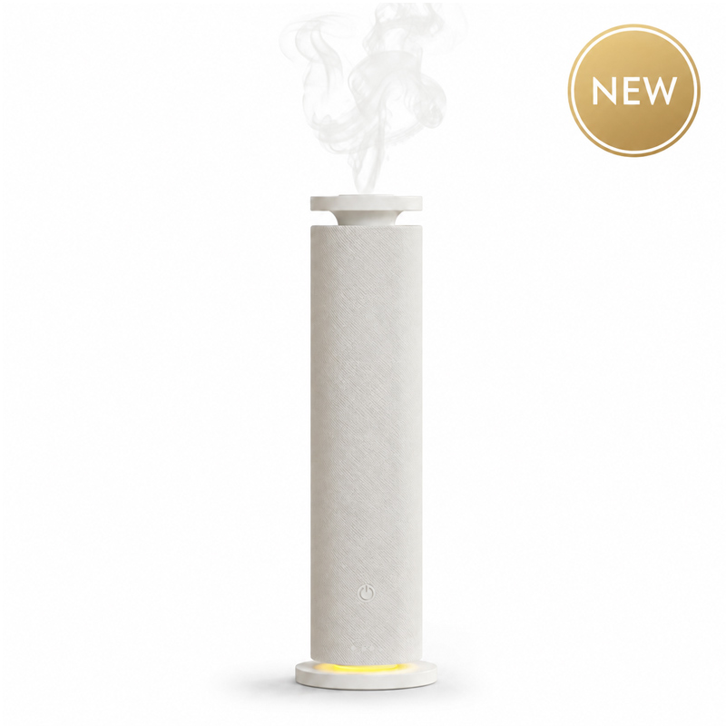 s-l1600 Mini Tower Electric Scent Diffuser 120ml USB-C aroma diffuser in off-white