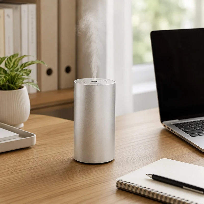 Silver Rechargeable Electric Diffuser for office scenting