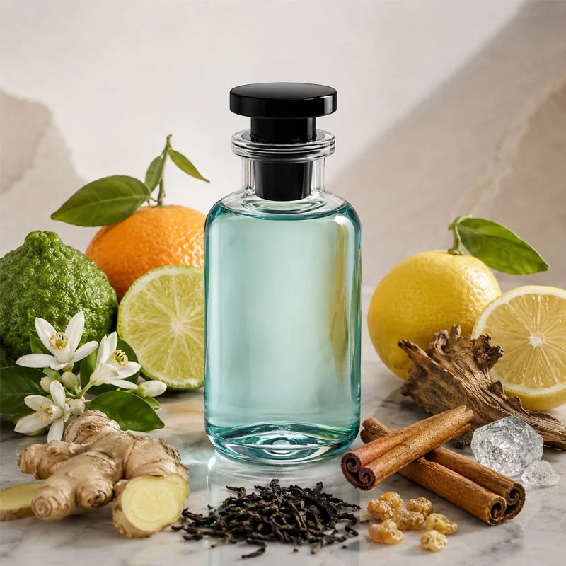 Pure Imagination diffuser oil with citrus, neroli, ginger and black tea notes